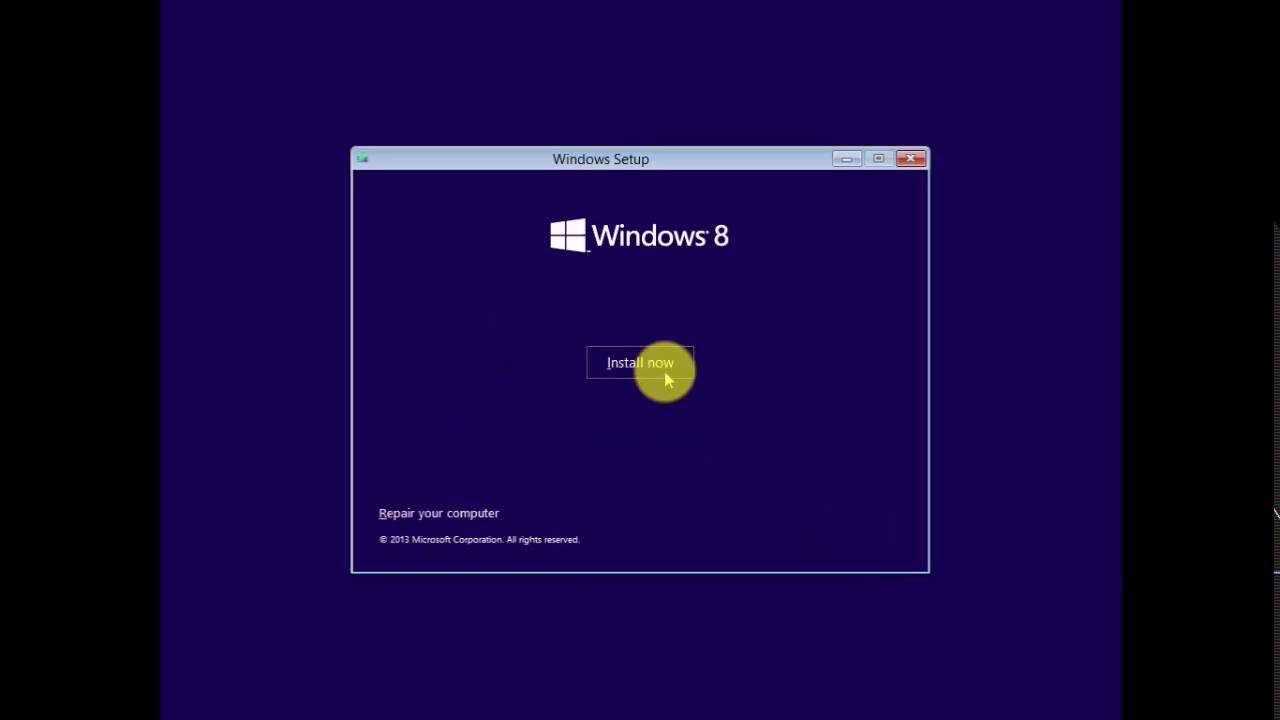 โปรแกรมวินโดว์ 8  Update New  ติดตั้ง Windows 8.1 ด้วย USB/DVD ฉบับเต็มมือใหม่ทำตามได้ง่ายๆ