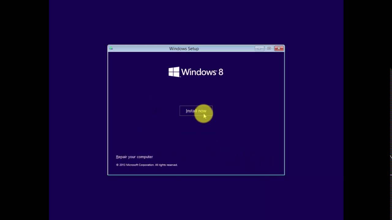 โปรแกรมวินโดว์ 8 Update New ติดตั้ง Windows 8.1 ด้วย USB/DVD ฉบับเต็มมือใหม่ทำตามได้ง่ายๆ