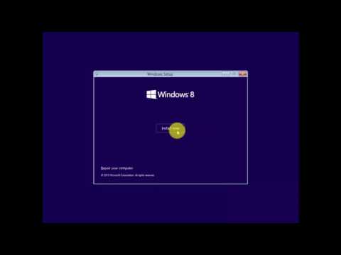 วีดีโอ: วิธีการติดตั้ง Windows 8