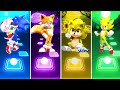 Sonic amy exe vs tails hedgehog vs baby super sonic vs super sonic hedgehog  who is best 