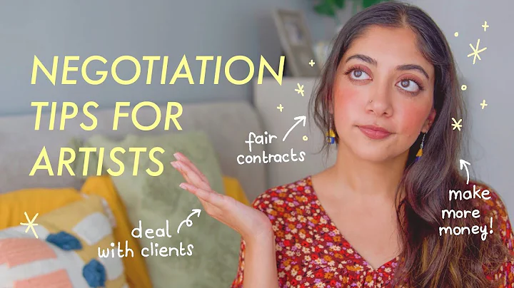 NEGOTIATION FOR ARTISTS ✷ tips to earn MORE money