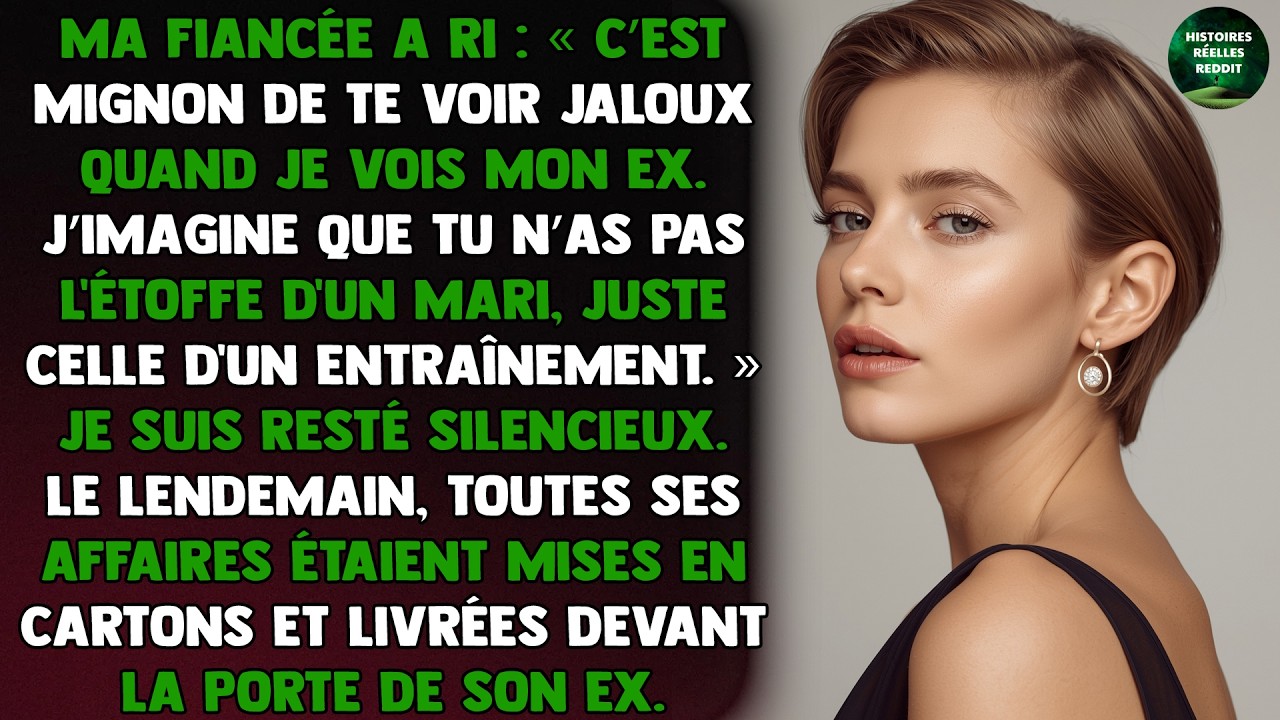 Ma fiancée a ri : « C’est mignon de te voir jaloux quand je vois mon ex. J’imagine que tu n’as...