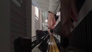 Impro session at our local piano shop #piano #musicsketch #filmscoring #composer #tune