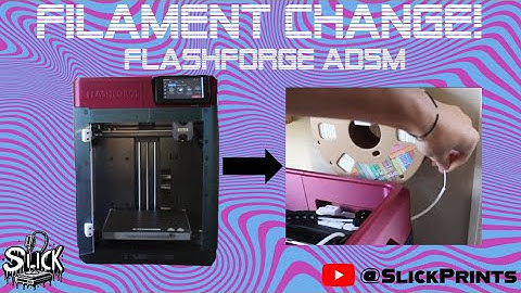 Change Filament w/ Ease! - How to change filament on the FLASHFORGE Adventurer 5M