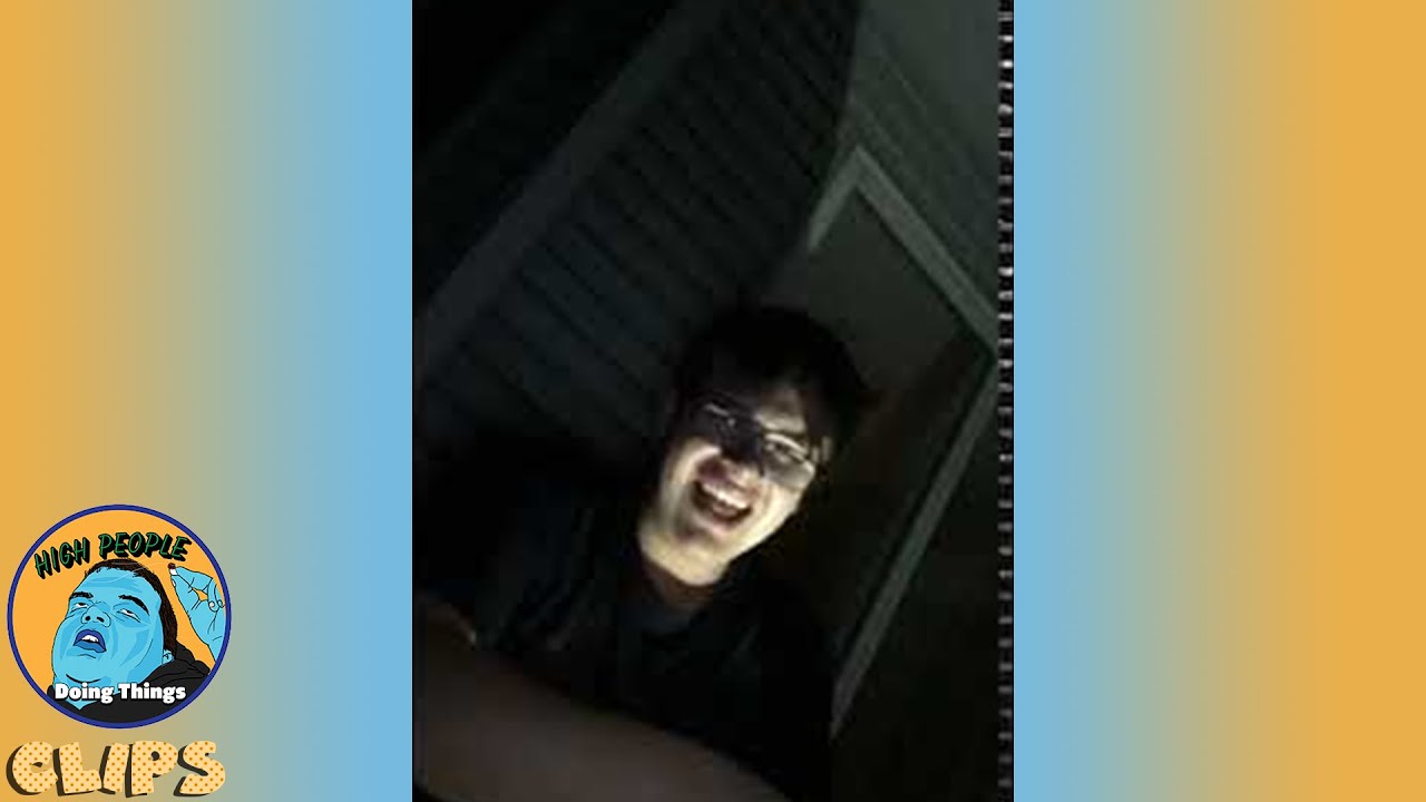 Stoned Guy with Hilarious Laugh | High People Doing Things Clips