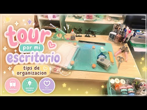 Desk Tour / Organization Tips