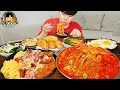 ASMR MUKBANG 직접 만든 대왕 돈까스 먹방! 군만두 계란후라이 김치 먹방 &amp; 레시피 Crunchy Cheese Pork Cutlet EATING SOUND!