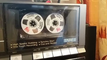 Technics RS-B11W short demo