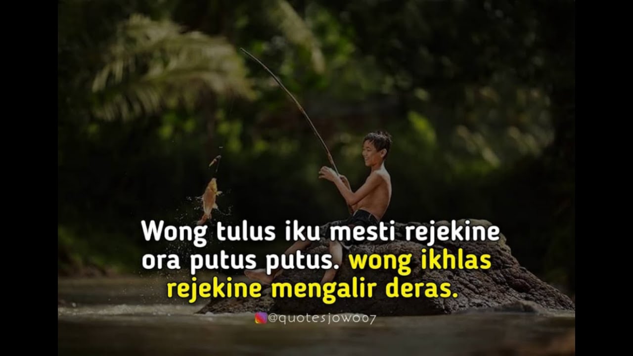 Kompilasi Quotes jawa motivasi hidup bikin adem YouTube