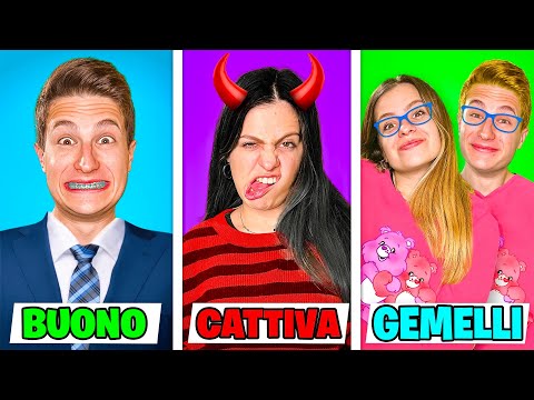 3 TIPI DI FRATELLI E SORELLE! *CATTIVI vs BUONI vs GEMELLI*