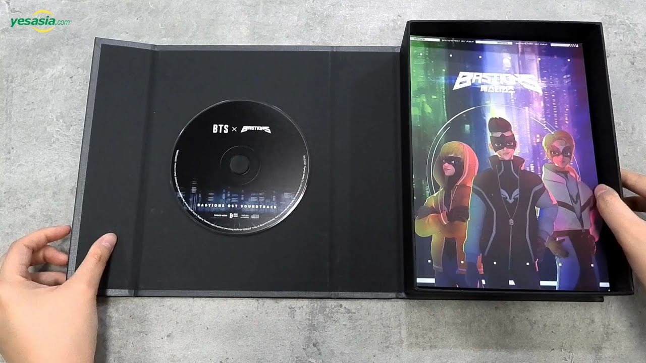 Unboxing] BTS x BASTIONS - THE PLANET OST - YouTube