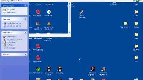 How to Install Your Ricoh GX7000 as a Shared Printer -