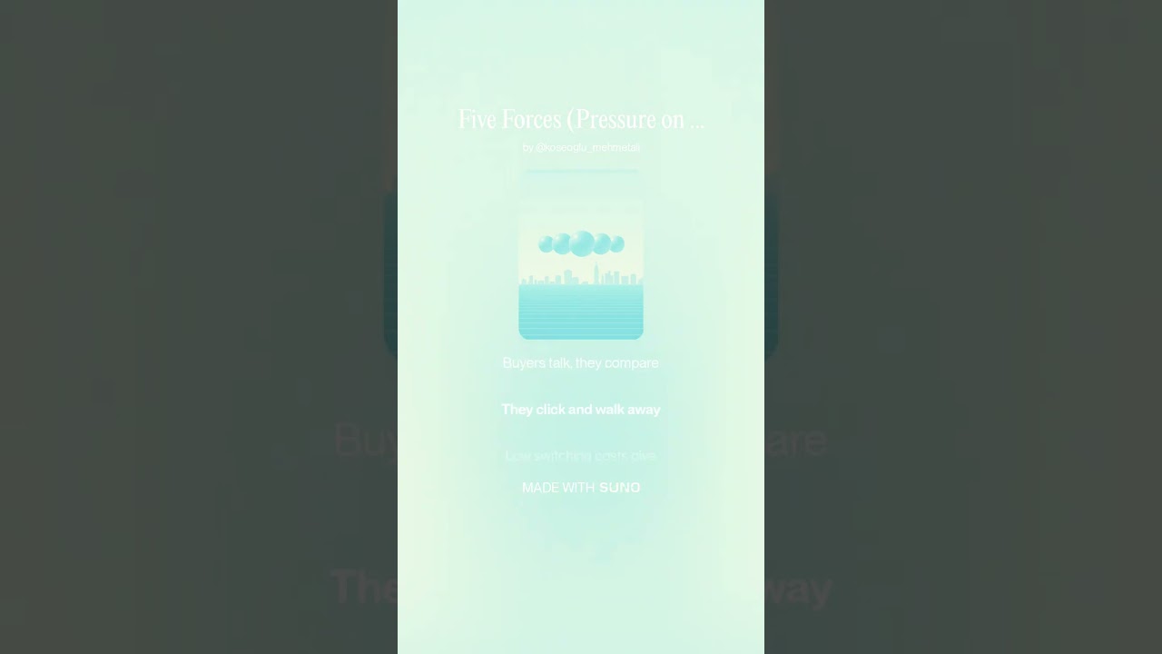 Five Forces Pressure on the Line — Techno