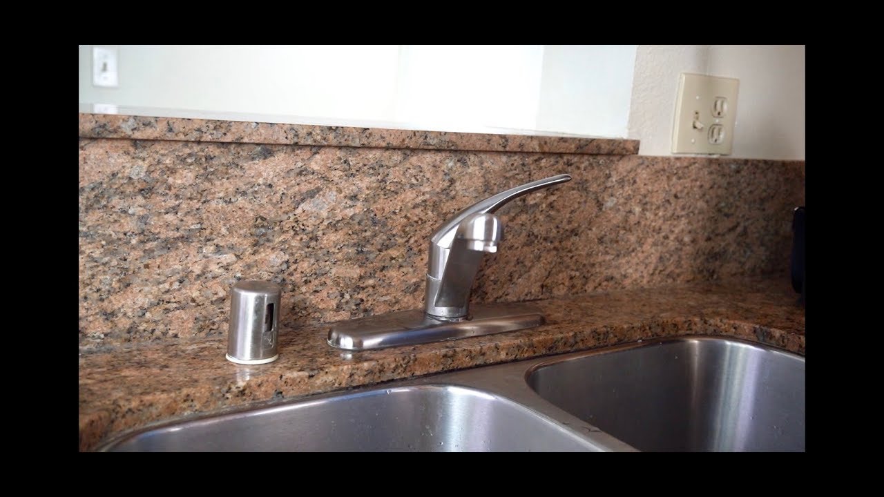 How to Fix a Leaking Kitchen Faucet YouTube