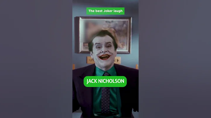 The Best Joker Laugh