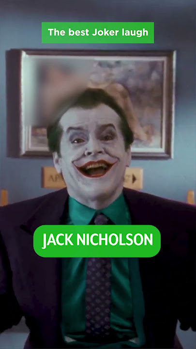The Best Joker Laugh