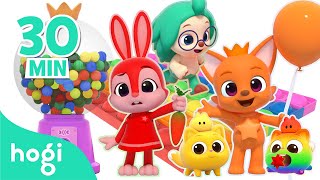 [BEST✨] Learn Colors with Hogi & Friends｜Pop It + Candy Machine + More｜Colors for Kids｜Pinkfong Hogi