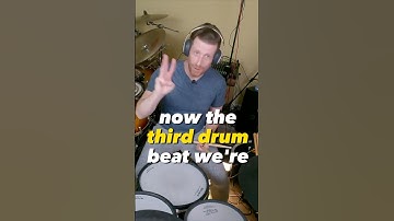 5 Most Important Drum Beats - Part 3 #drumlessons