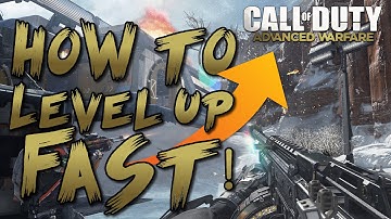 "HOW TO LEVEL UP FAST!" Call of Duty: Advanced Warfare (Tips & Tricks)