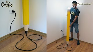 Making A Giant Pencil Lamp