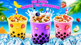 Most Satisfying DIY Boba Gameplay Ever! 🧋✨ DIY Boba - Fun Bubble Tea Cooking Game | Android Gameplay screenshot 5