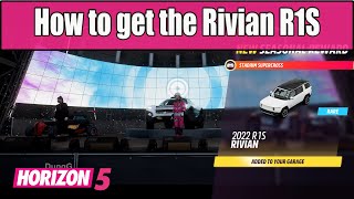 How to get the Rivian R1S in Forza Horizon 5 How To Get The Rivian Fh5
