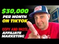 How I Make Money on TikTok with AFFILIATE MARKETING