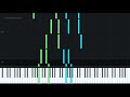 ≠Gore !homgo [Piano Tutorial + Sheet music]