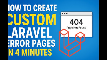 *Laravel Custom Error Pages: Build Beautiful 404 & 500 Pages in 5 Minutes
