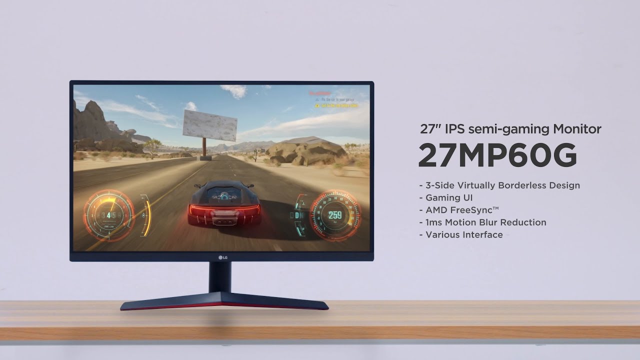 Domina el Trabajo y el Juego: Monitor LG Full HD IPS de 27\