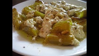 Греческая кухня - Фаршированный перец с сыром фета Греческая кухня - Фаршированный перец с сыром фета