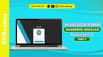 Aplikasi sistem informasi akademik sekolah berbasis web free part 4