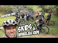 MTB - Sending it with Skids & Wheelies