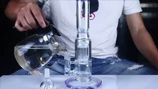 6-arm Percolator Straight Bong