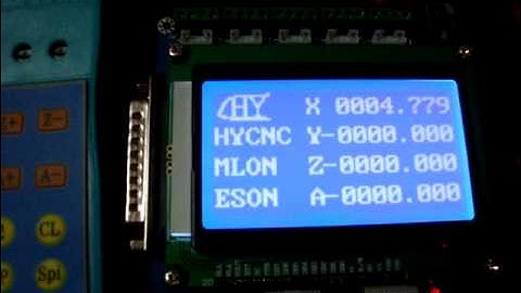 5Axis Breakout Board (for 5 drivers Stepper Motor) LCD Display 4Axis KeyPad for CNC