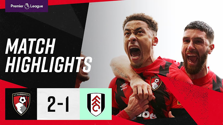 Tavernier returns to net STUNNING goal | AFC Bournemouth 2-1 Fulham