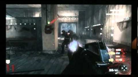 Call of Duty Black Ops Zombies Gameplay:Gun Game Series MP5+M16 Part:2  Rnd 9-13