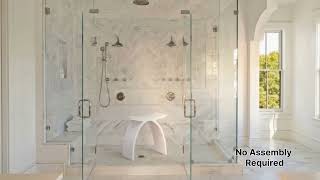 Modern Shower Stool Designed With Minimalist Elegance