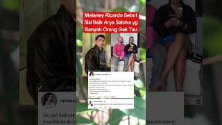 Melaney Ricardo spill sif4t Arya Saloka yg gak orang tau
