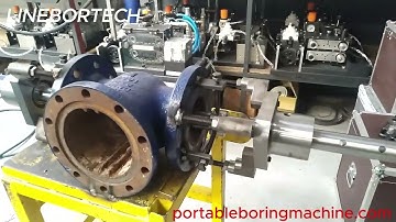 How to Install  Portable Line Boring Machine!