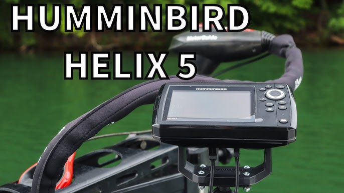 The Best High-End Portable Fish Finder! Humminbird Helix 5 Chirp GPS G3 PT  Review! 