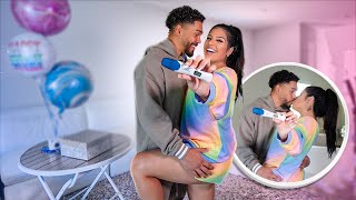 Telling My Husband I'M PREGNANT! *He was not expecting this*