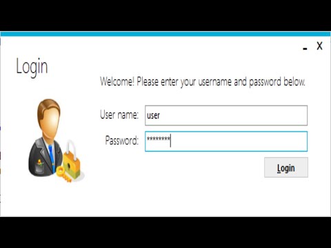 C# Tutorial - Metro Login form with SQL Server | FoxLearn