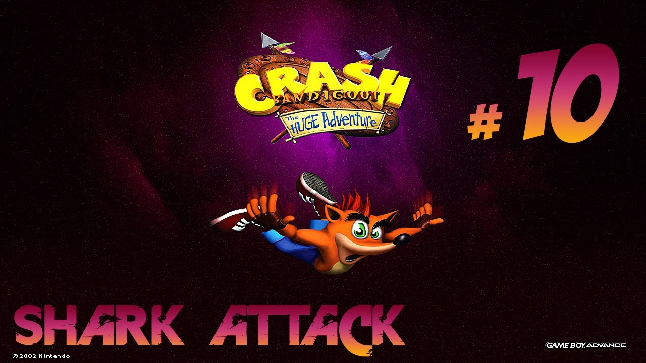 Crash Bandicoot: The Huge Adventure - Shark Attack - YouTube