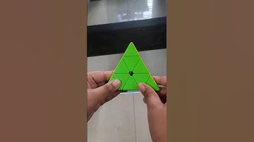 Unboxing Qiyi Qiming S3 pyraminx #asmr #pyramid