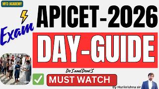 AP ICET 2026 Exam Day Strategy 🔥 | Hall Ticket to Final Submit Guide | CBT Tips
