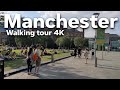 Walking tour in Manchester 4K | England | UK|  🇬🇧
