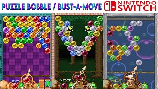パズルボブル / バスト・ア・ムーブ（16ビットコンソール版）Nintendo Switch ゲームプレイ 4K screenshot 3