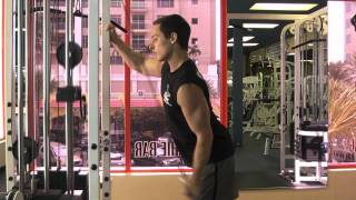Cable One Arm Tricep Extension - How To
