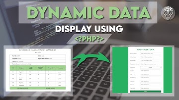 Dynamic Data Display Using PHP | Result Card Design Part 2